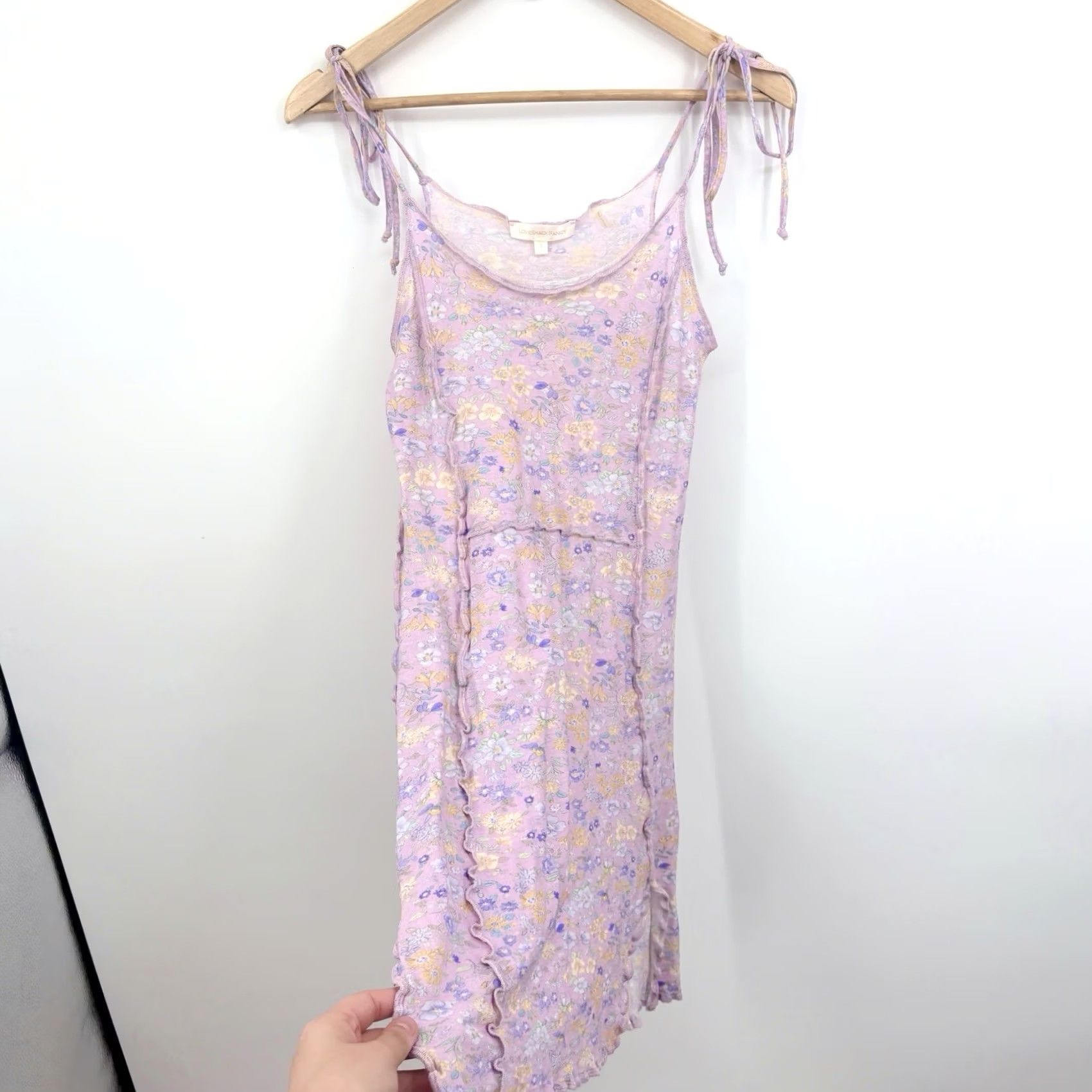 LoveShackFancy LoveShackFancy Dress Womens Small Fletcher Floral Boho Fairy Pastel Y2K Mini Size S / US 4 / IT 40 - 6 Thumbnail