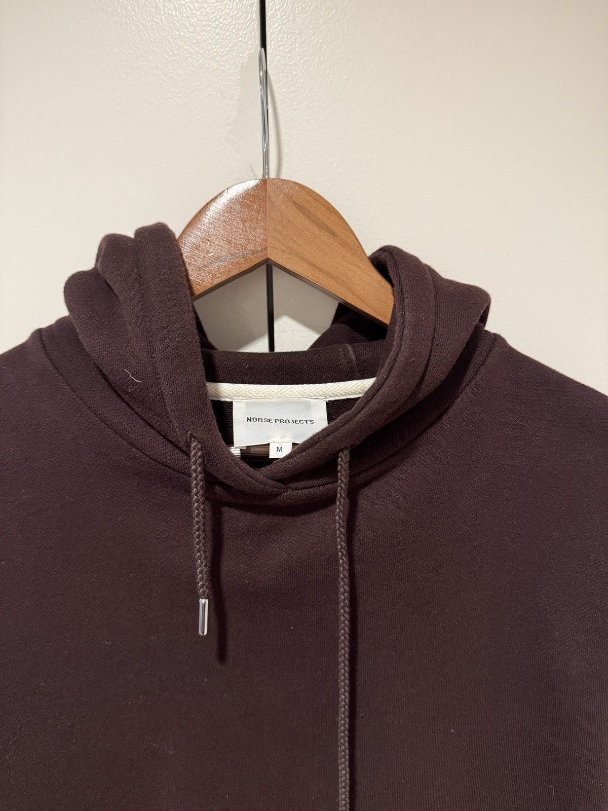 Norse Projects Norse Projects Vagn Classic Hoodie Maroon Size US M / EU 48-50 / 2 - 3 Thumbnail