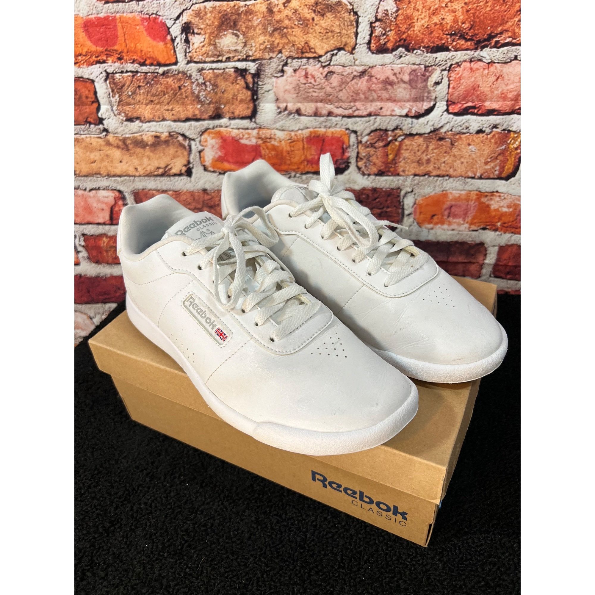 Reebok Reebok Classic White Leather Sneakers Size 10 Grailed