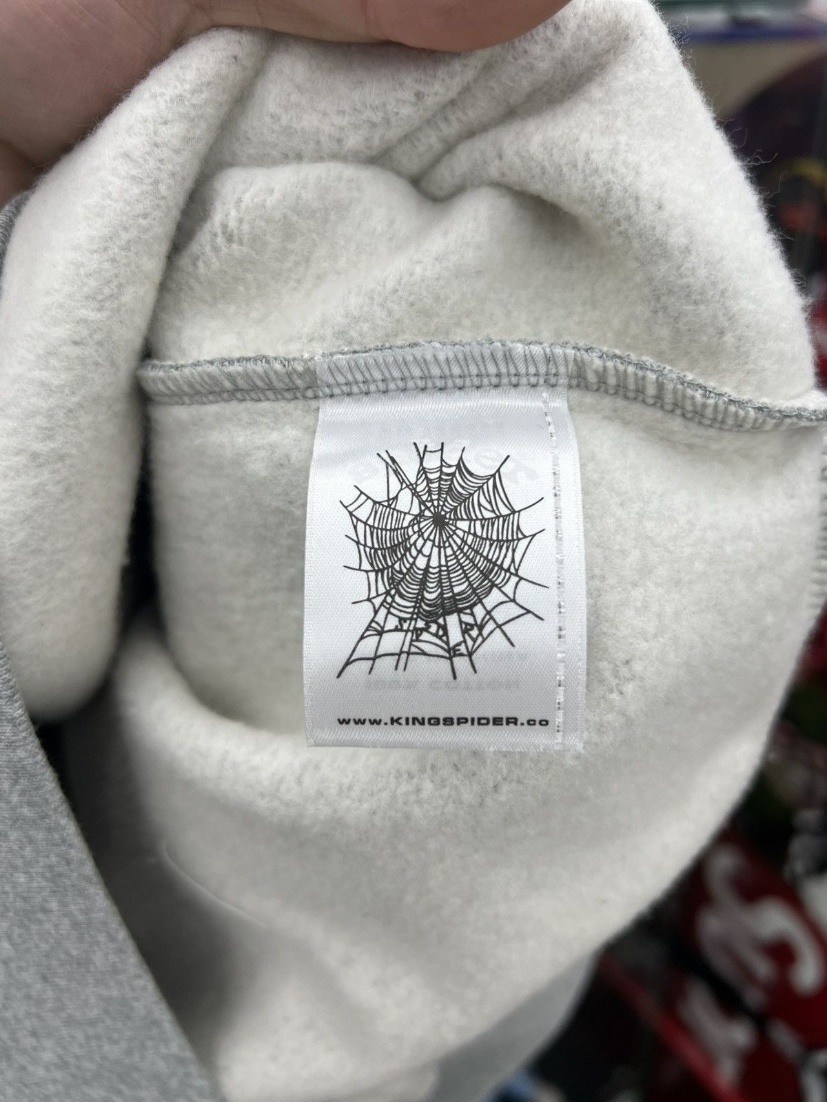 Sp5der Sp5der beluga hoodie dark grey heather Size US M / EU 48-50 / 2 - 4 Thumbnail