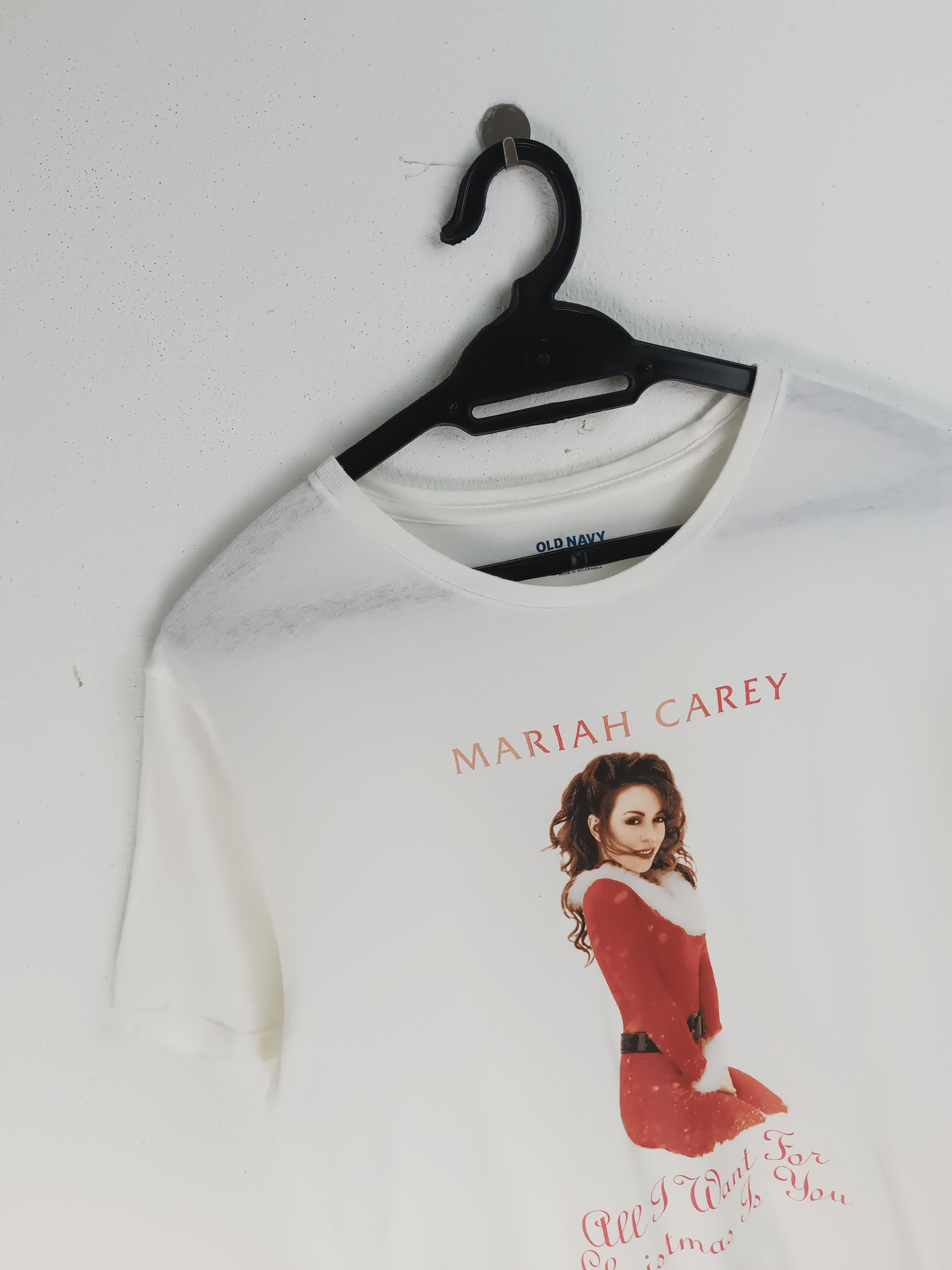 Vintage VINTAGE MARIAH CAREY ALL I WANT FOR CHRISTMAS HOLIDAY TEE Size US M / EU 48-50 / 2 - 5 Thumbnail
