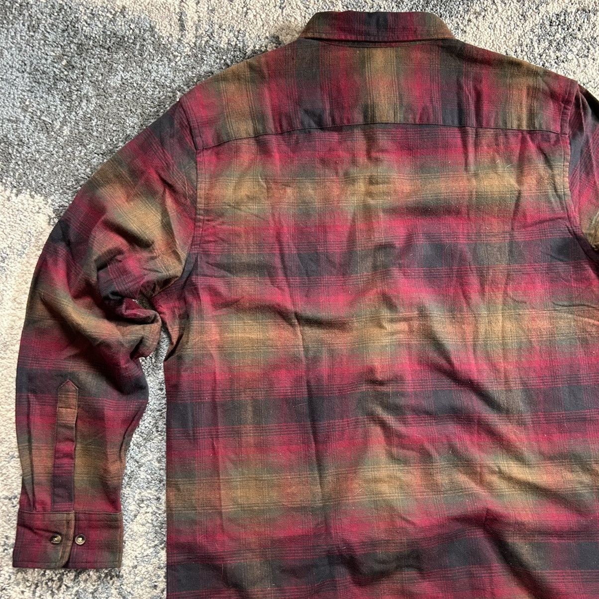Pendleton HEAVYWEiGHT MASON FLANNEL BUTTON DOWN TAN COYOTE RASPBERRY Size US L / EU 52-54 / 3 - 10 Thumbnail