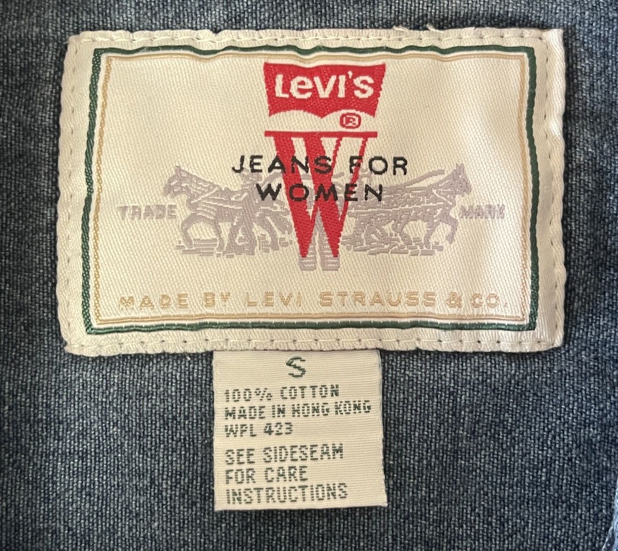 Levi's Levi‘s Women’s Jeans/Denim Jacket in Blue Size S / US 4 / IT 40 - 8 Thumbnail