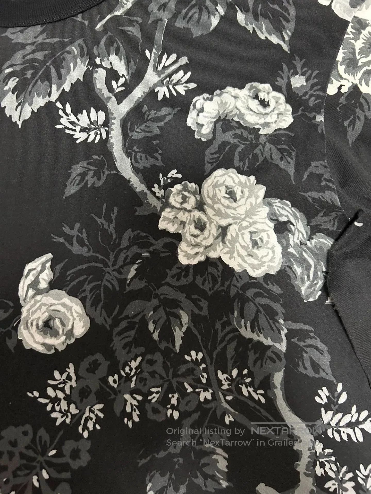 Dolce & Gabbana Dolce & Gabbana Floral Long Sleeve T-Shirt. Size XL / US 12-14 / IT 48-50 - 3 Thumbnail