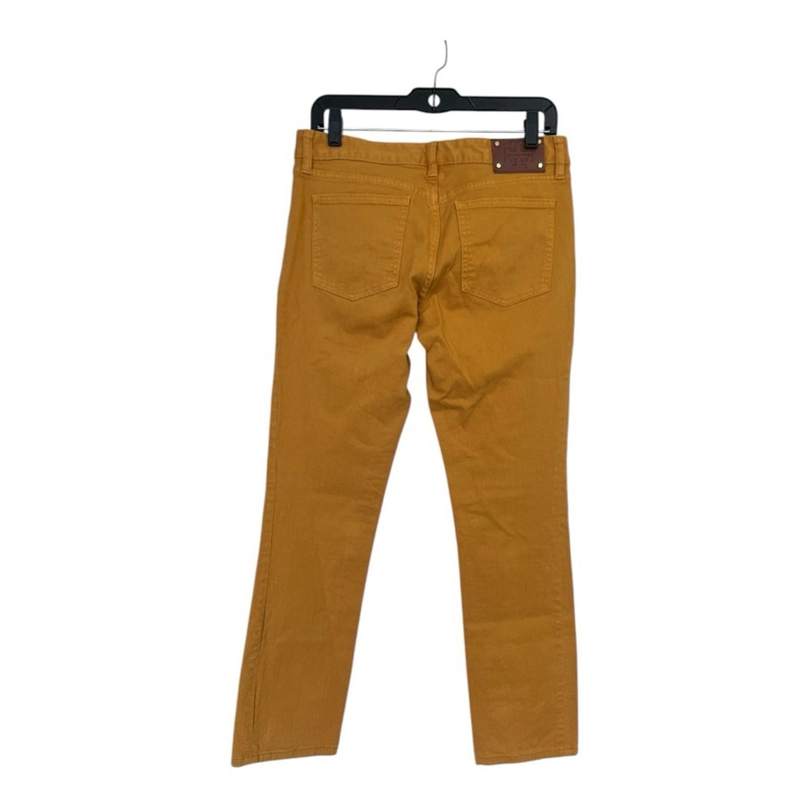 Tory Burch Tory Burch Women's Super Skinny Jeans in Orange Size 29 Size 29" - 2 Thumbnail