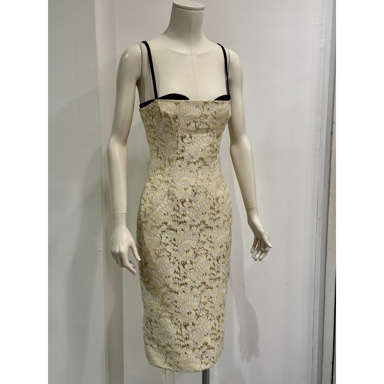Dolce & Gabbana S/S2003 Dolce & Gabbana corset bra bodycon dress Size M / US 6-8 / IT 42-44 - 2 Thumbnail