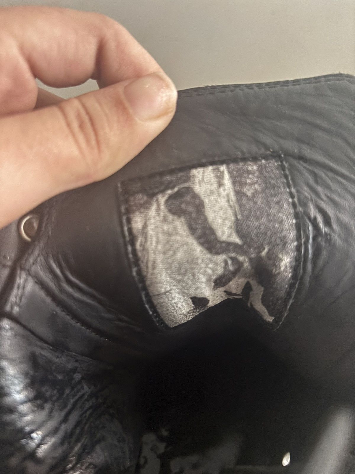 Rick Owens Rick Owens DRKSHDW Ramones High Top Leather Sneakers Size US 8.5 / IT 38.5 - 3 Thumbnail