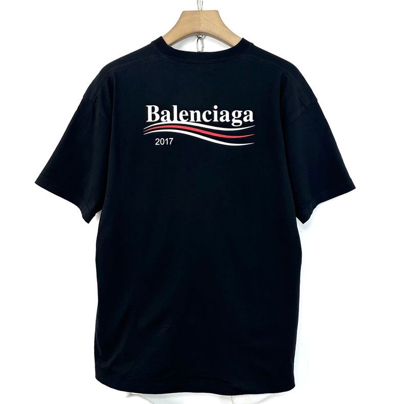 Balenciaga Balenciaga Men's black Coca-Cola print logo short sleeve Size US XS / EU 42 / 0 - 2 Thumbnail