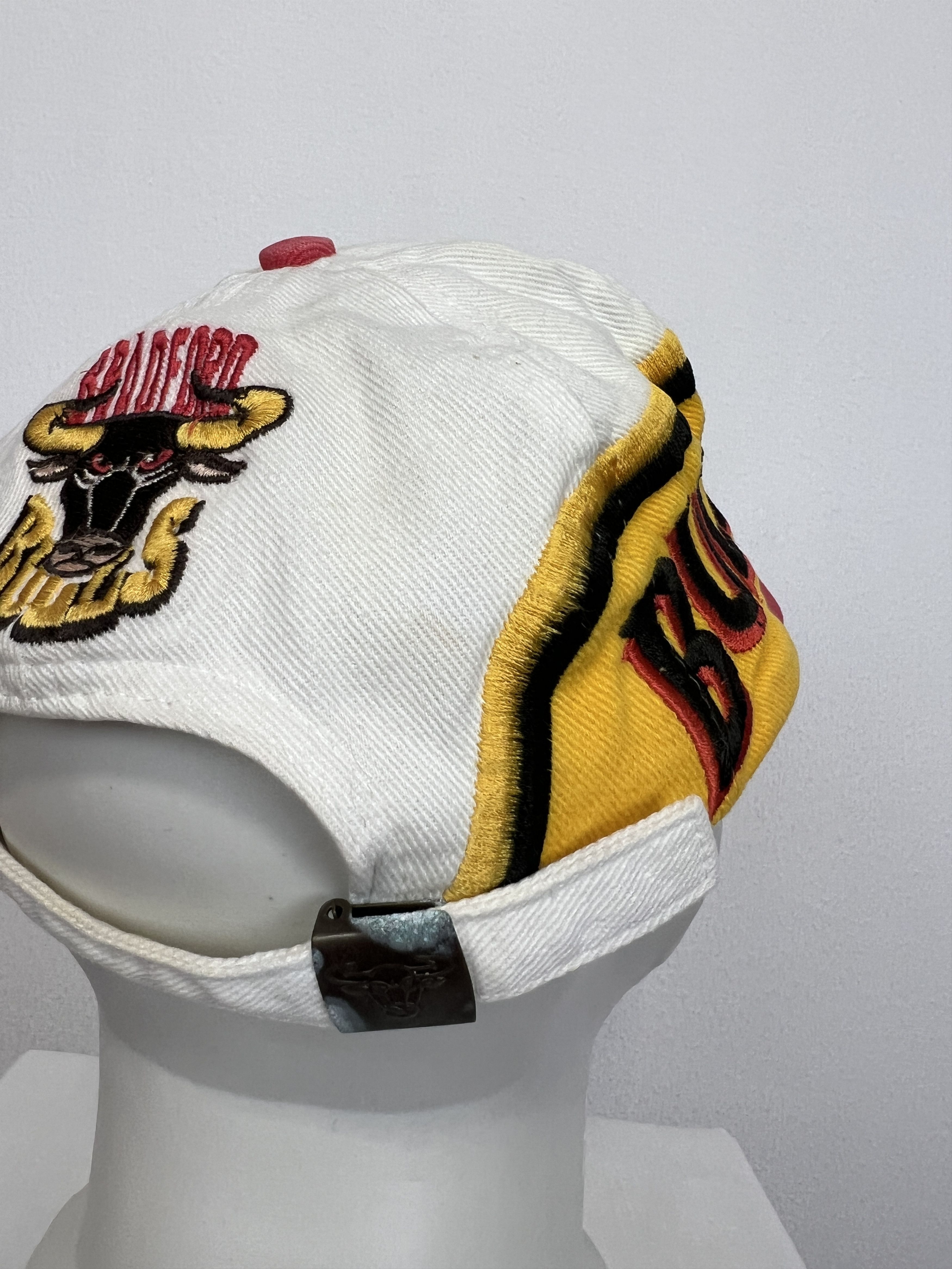 Vintage Bradford Bulls Rugby Union Baseball Cap Snapback Adult Size ONE SIZE - 7 Thumbnail