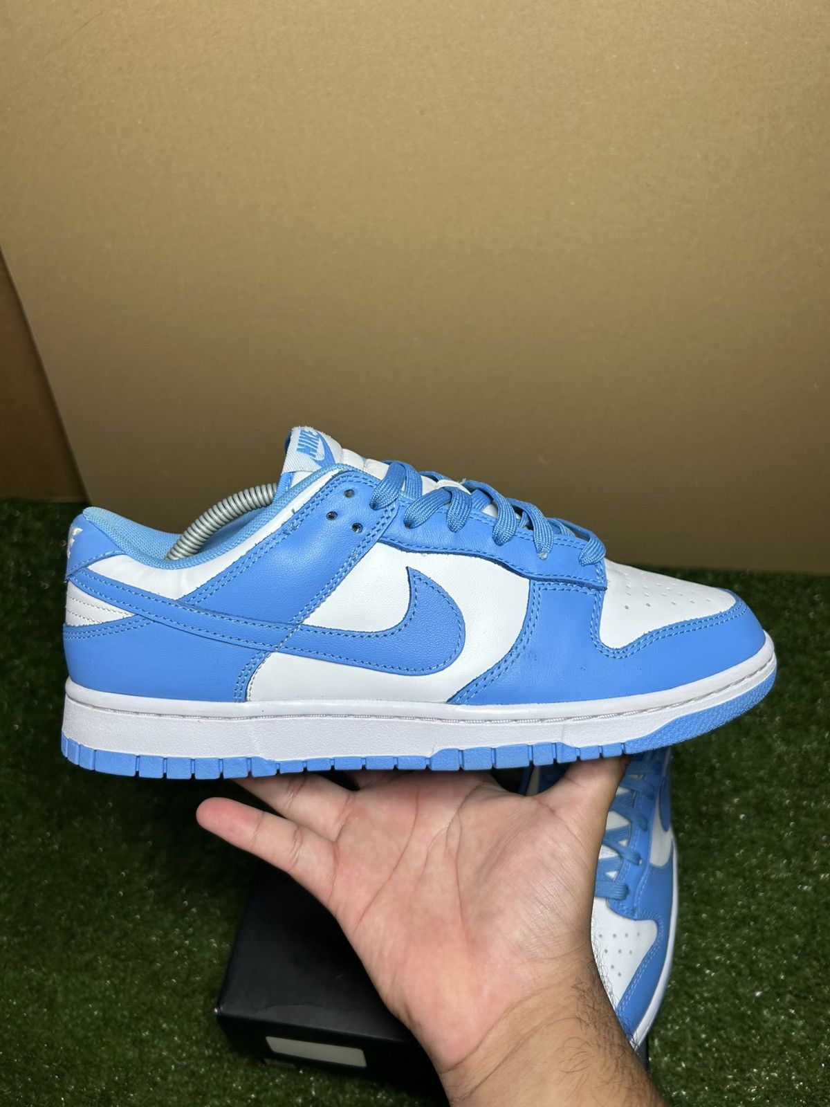 Nike Nike dunk low UNC 2021 Size US 10 / EU 43 - 4 Thumbnail