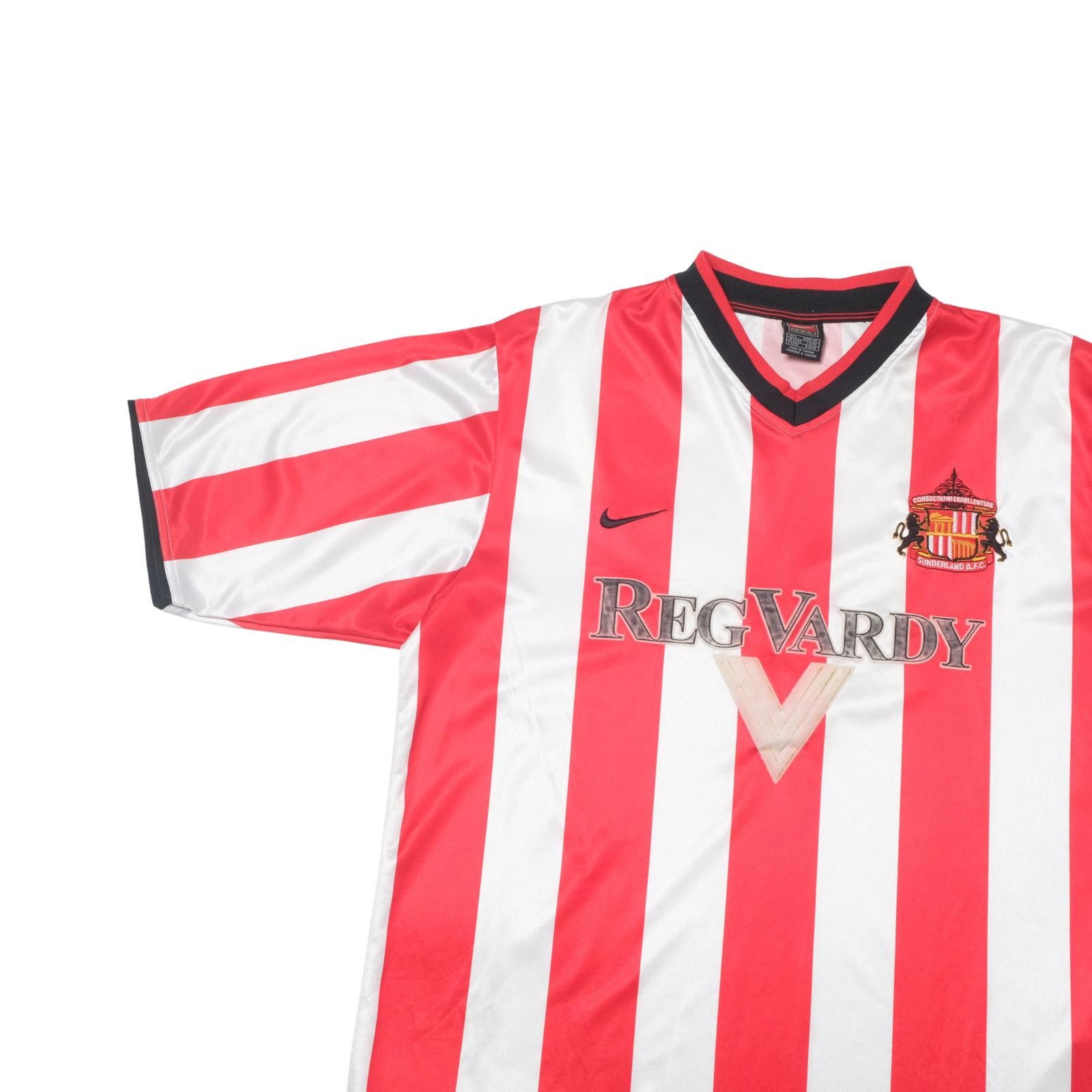 Nike 2000/02 Sunderland Home Shirt Nike (L/XL) Size US L / EU 52-54 / 3 - 3 Thumbnail