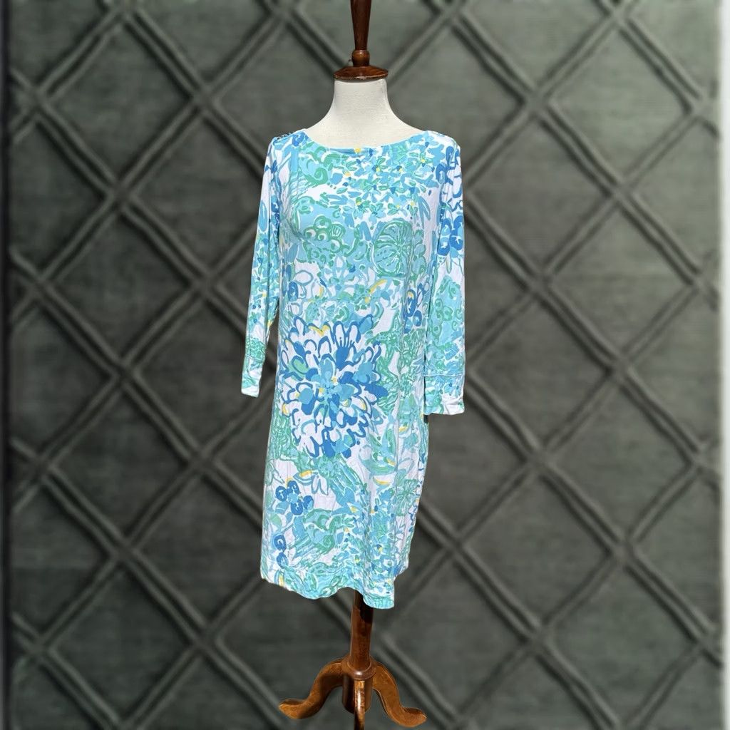 Lilly Pulitzer VINTAGE Lilly Pulitzer Sophie Dress Size Large? Size L / US 10 / IT 46 - 1 Thumbnail