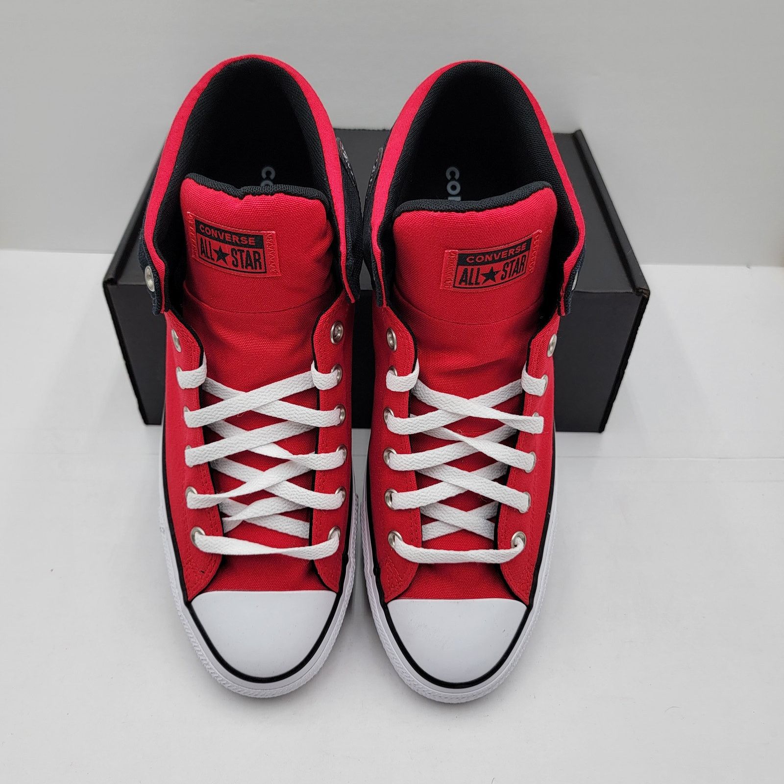 Converse Converse CTAS High Street Mid Red Black - Men's Sz 13 - New Size US 13 / EU 46 - 4 Thumbnail