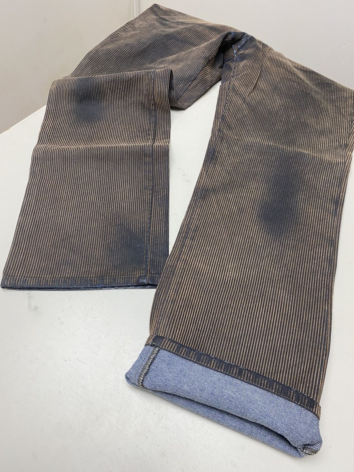 Japanese Brand ❗️SALE❗️291295 Homme Wax Hickory Pants Size US 32 / EU 48 - 5 Thumbnail