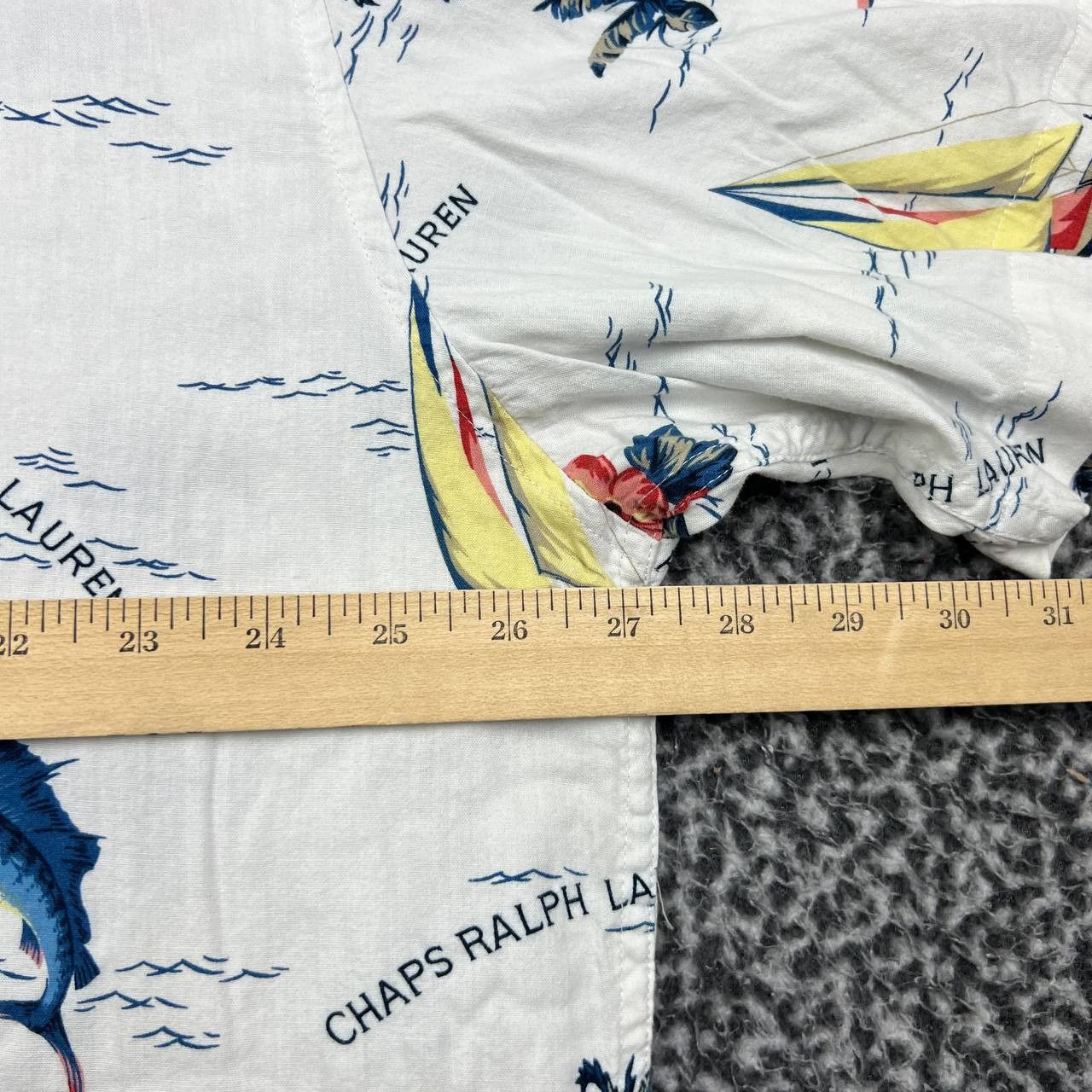 Chaps Ralph Lauren Chaps Ralph Lauren XXL Tropical Sailboat Marlin Hawaiian Size US XXL / EU 58 / 5 - 4 Thumbnail
