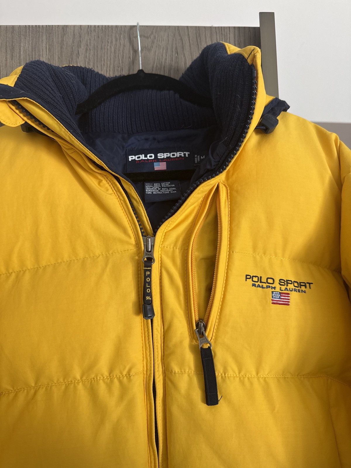 Polo Ralph Lauren Vintage Polo Sport Puffer Down Jacket Size US M / EU 48-50 / 2 - 1 Thumbnail