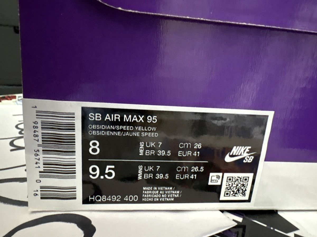 Nike Air Max 95 SB Eric Koston Size US 8 / EU 41 - 8 Thumbnail