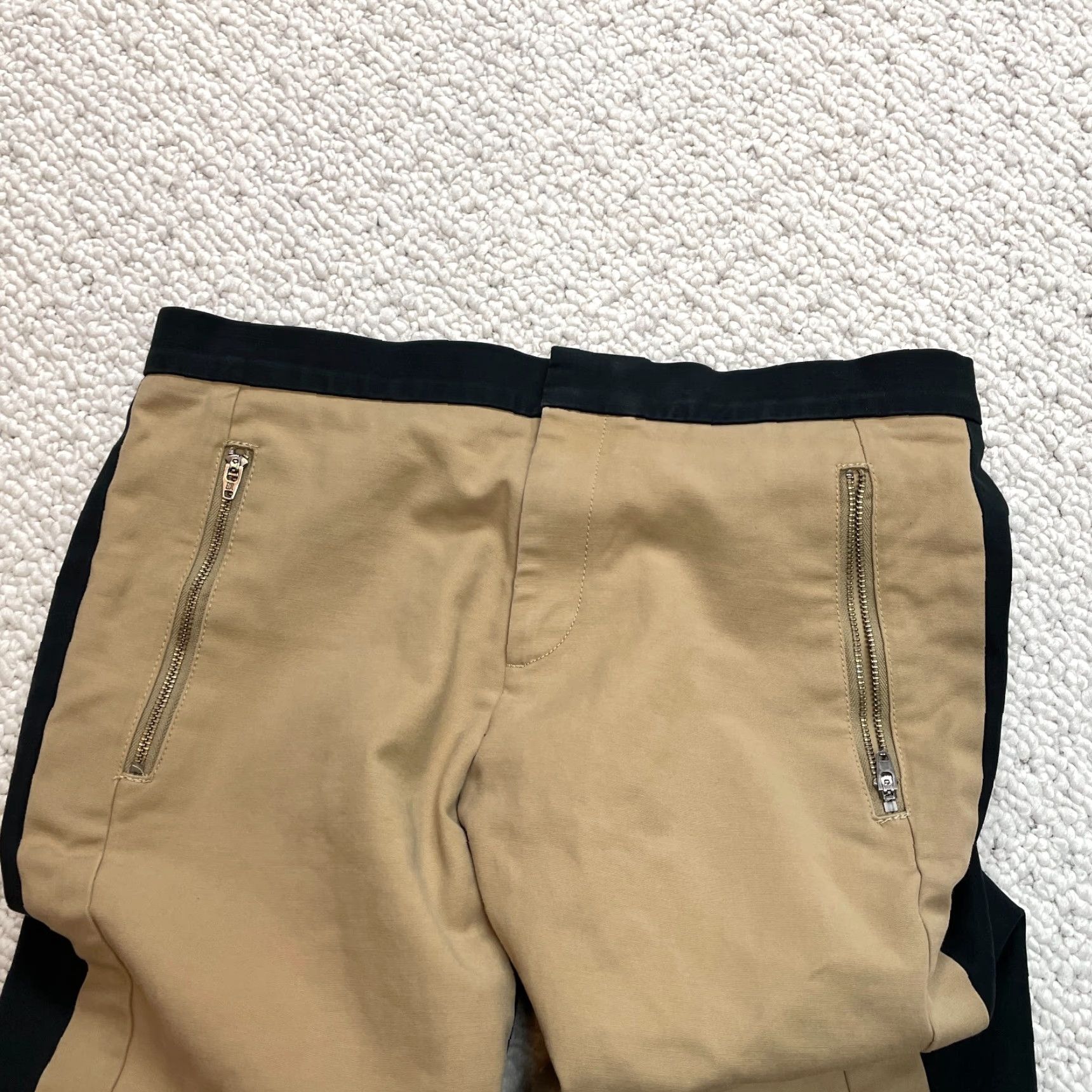 Banana Republic Banana Republic Pants Womens 4 Black Ankle Skinny Pockets Zip 30x27.5 Size 27" / US 4 / IT 40 - 6 Thumbnail