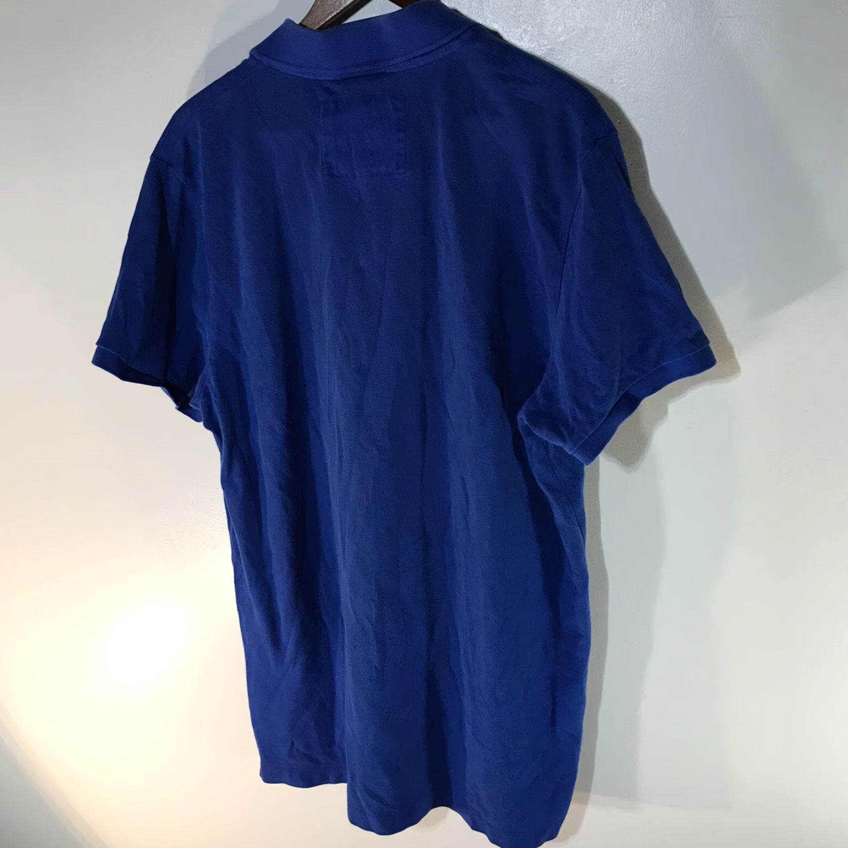 American Eagle Outfitters VINTAGE American Eagle Outfitters Men's Polo Shirt XL Blue 1/4 Button Cotton Casual Size US XL / EU 56 / 4 - 4 Thumbnail