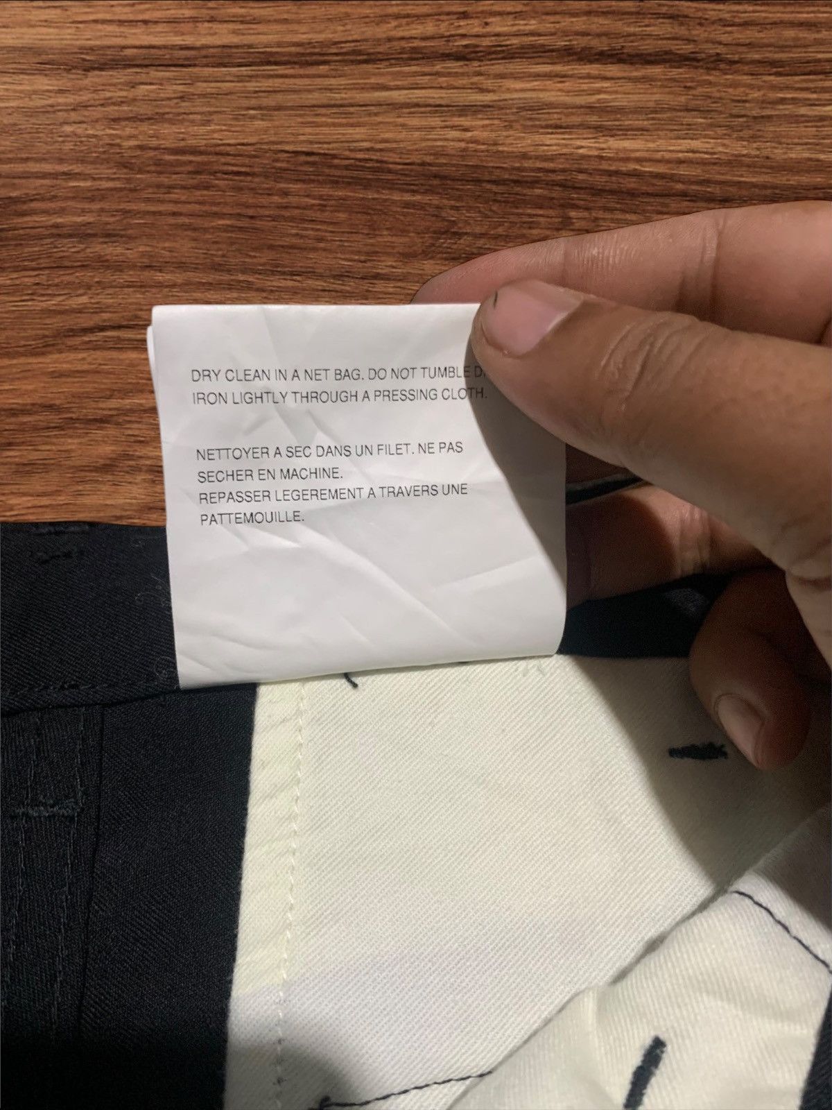 Comme des Garcons AD2007 Comme Des Garcons wool trouser Size US 31 - 12 Thumbnail