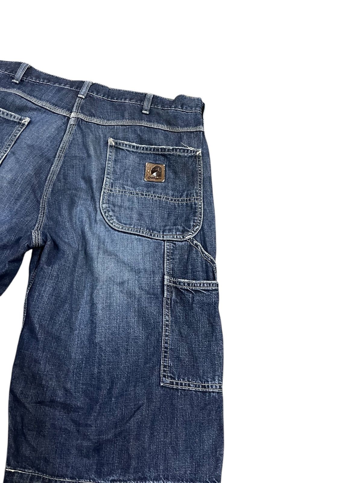 Carhartt CARHARTT DENIM CARPENTER SHORT PANTS Size US 36 / EU 52 - 7 Thumbnail