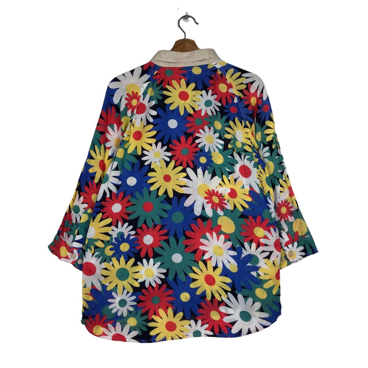 go slow caravan VINTAGE SHIRT CHORE JACKET GO SLOW CARAVAN FULLPRINT FLOWER Size US M / EU 48-50 / 2 - 4 Thumbnail