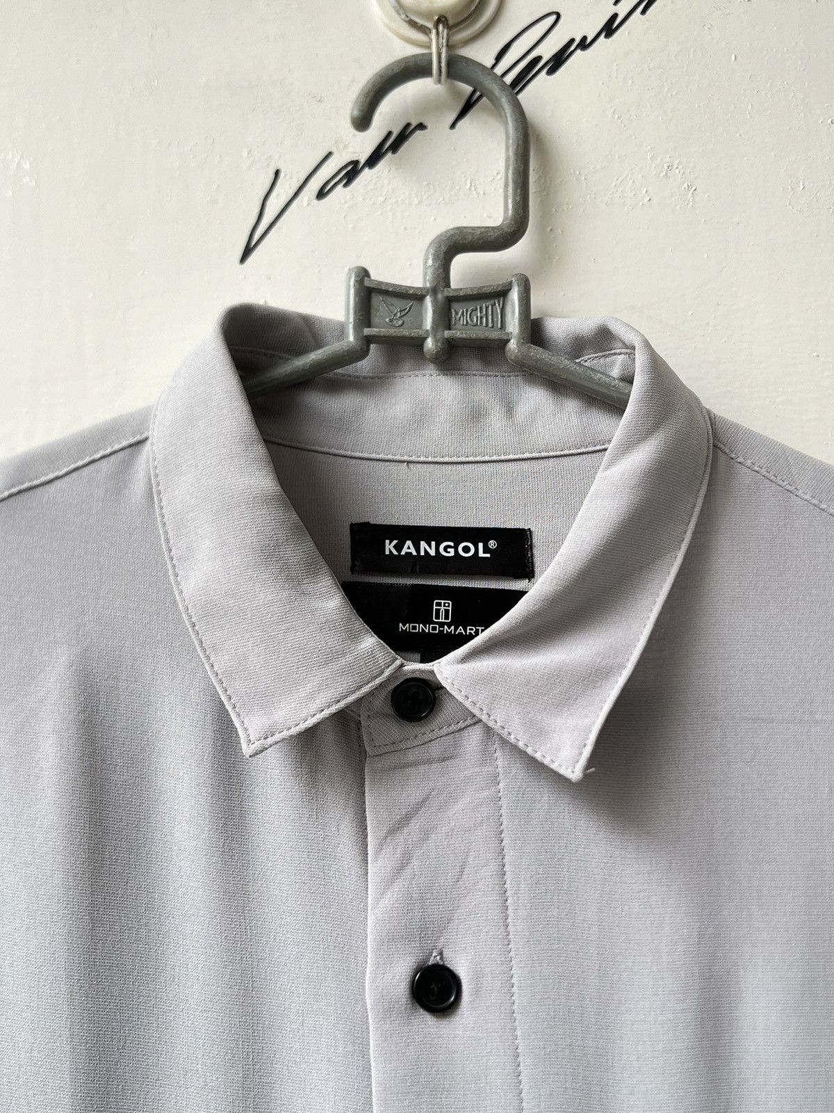 Kangol KANGOL Mono-Mart Boxy Oversize Shirt Size US L / EU 52-54 / 3 - 5 Thumbnail