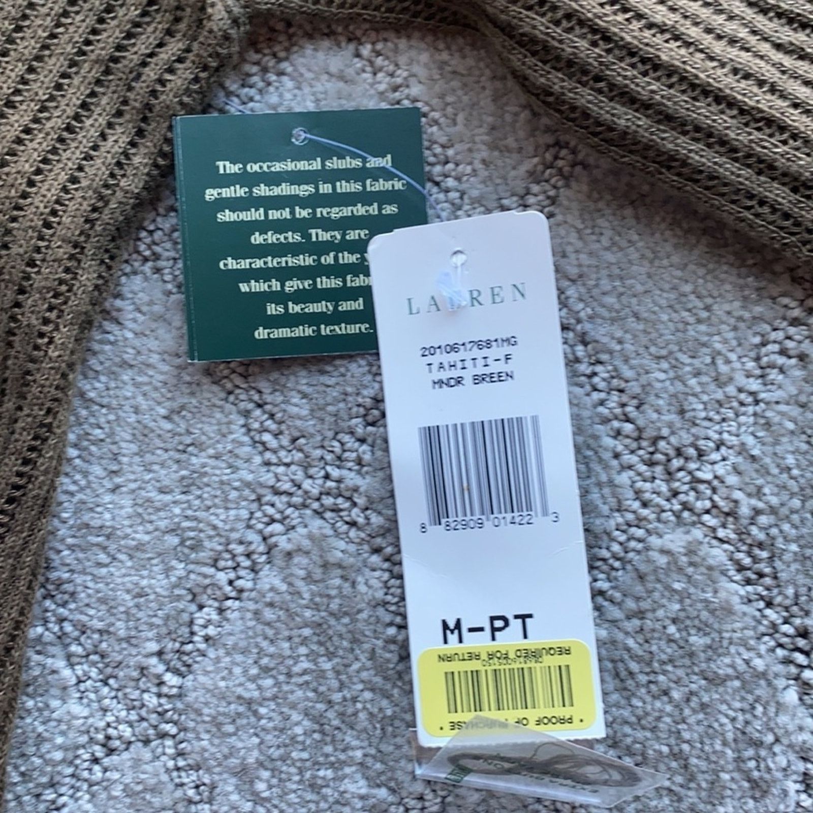 Lauren Ralph Lauren Ralph Lauren Tahiti MNDR Breen faux wrap top green size MP Size M / US 6-8 / IT 42-44 - 5 Thumbnail