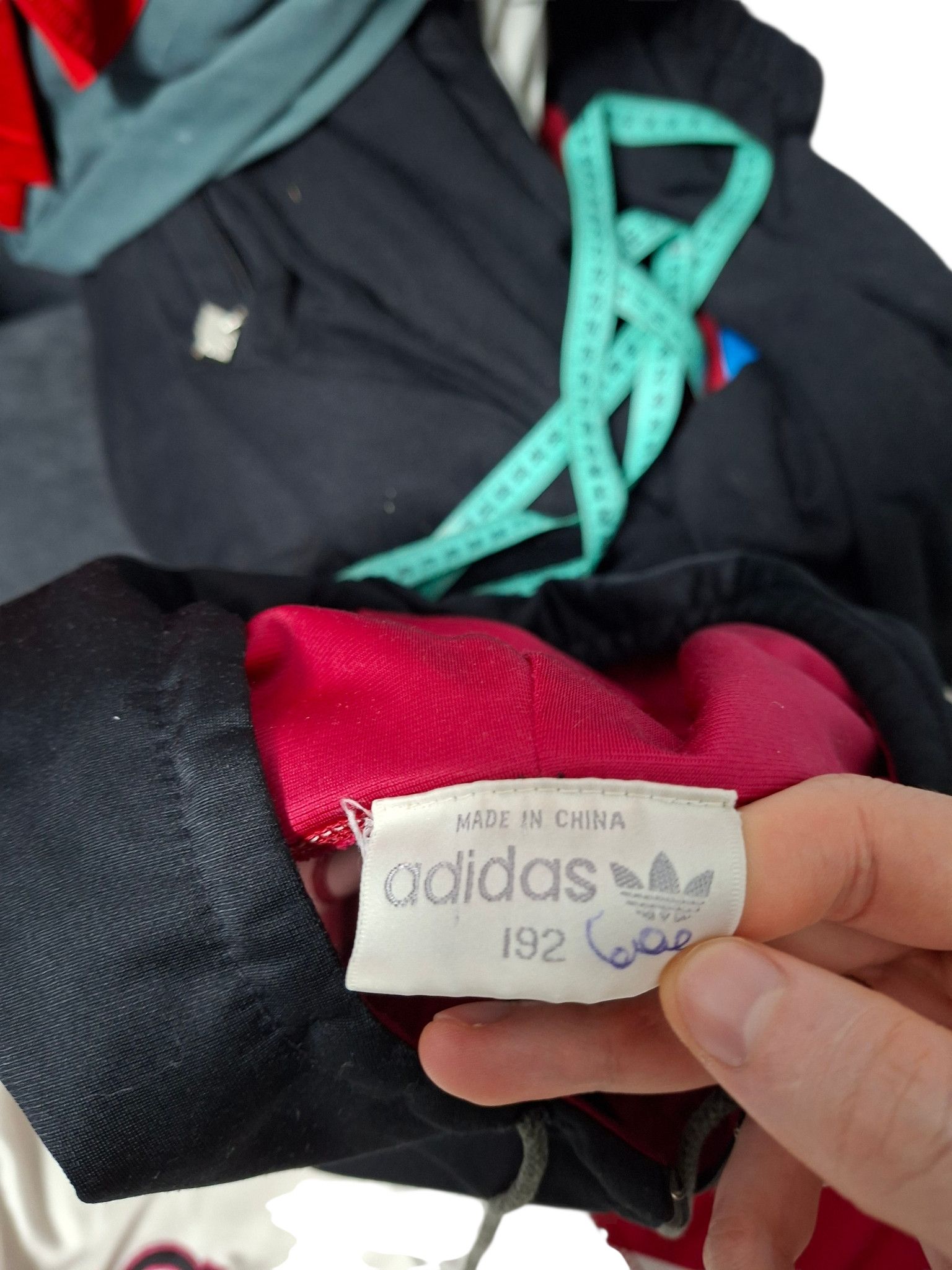 Adidas ADIDAS VINTAGE 90S BIG LOGO HOODIE Size US L / EU 52-54 / 3 - 5 Thumbnail