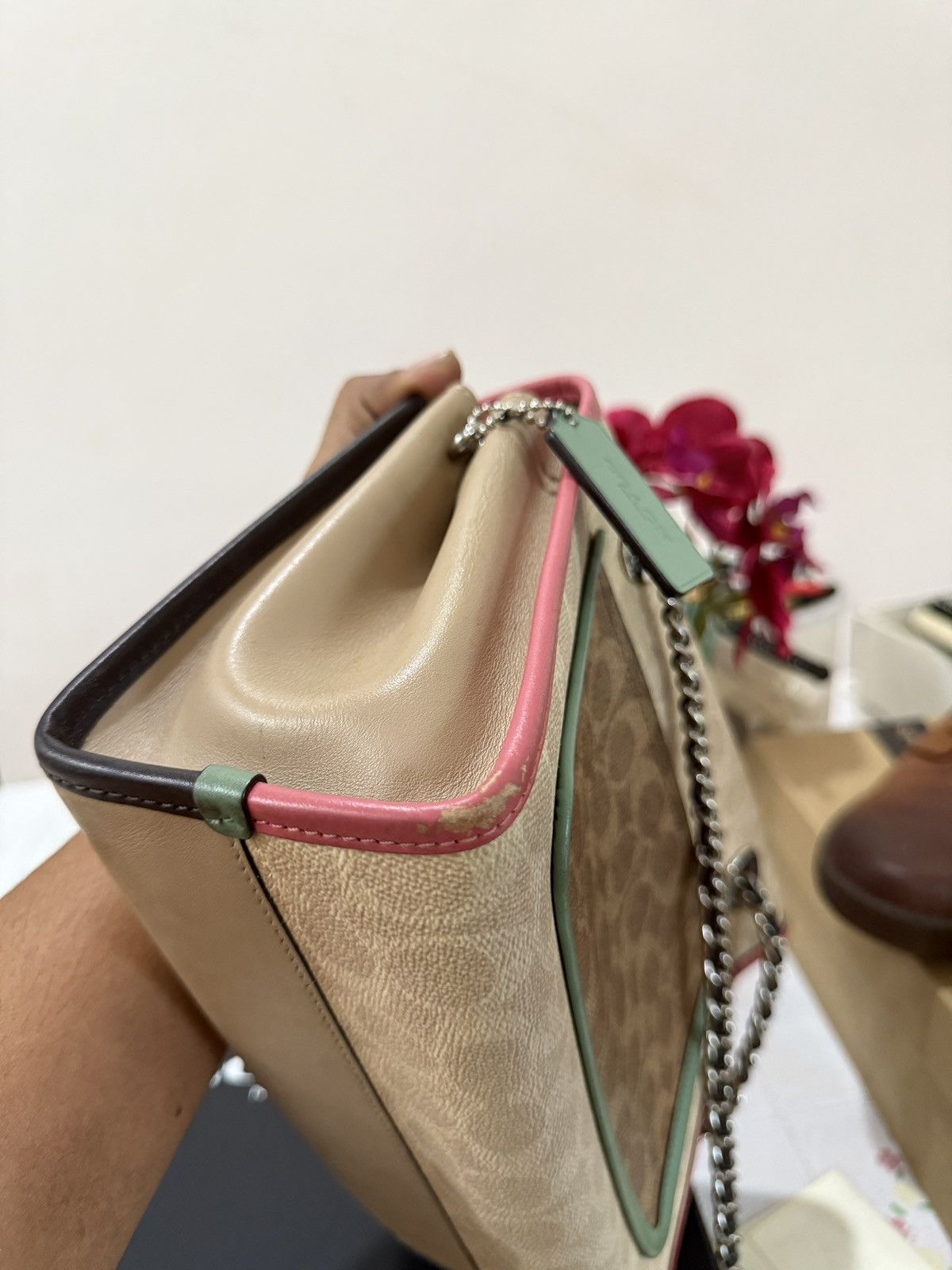 Coach 🔥🔥🔥ARCHIVE COACH PARKER COLORBLOCK Size ONE SIZE - 7 Thumbnail