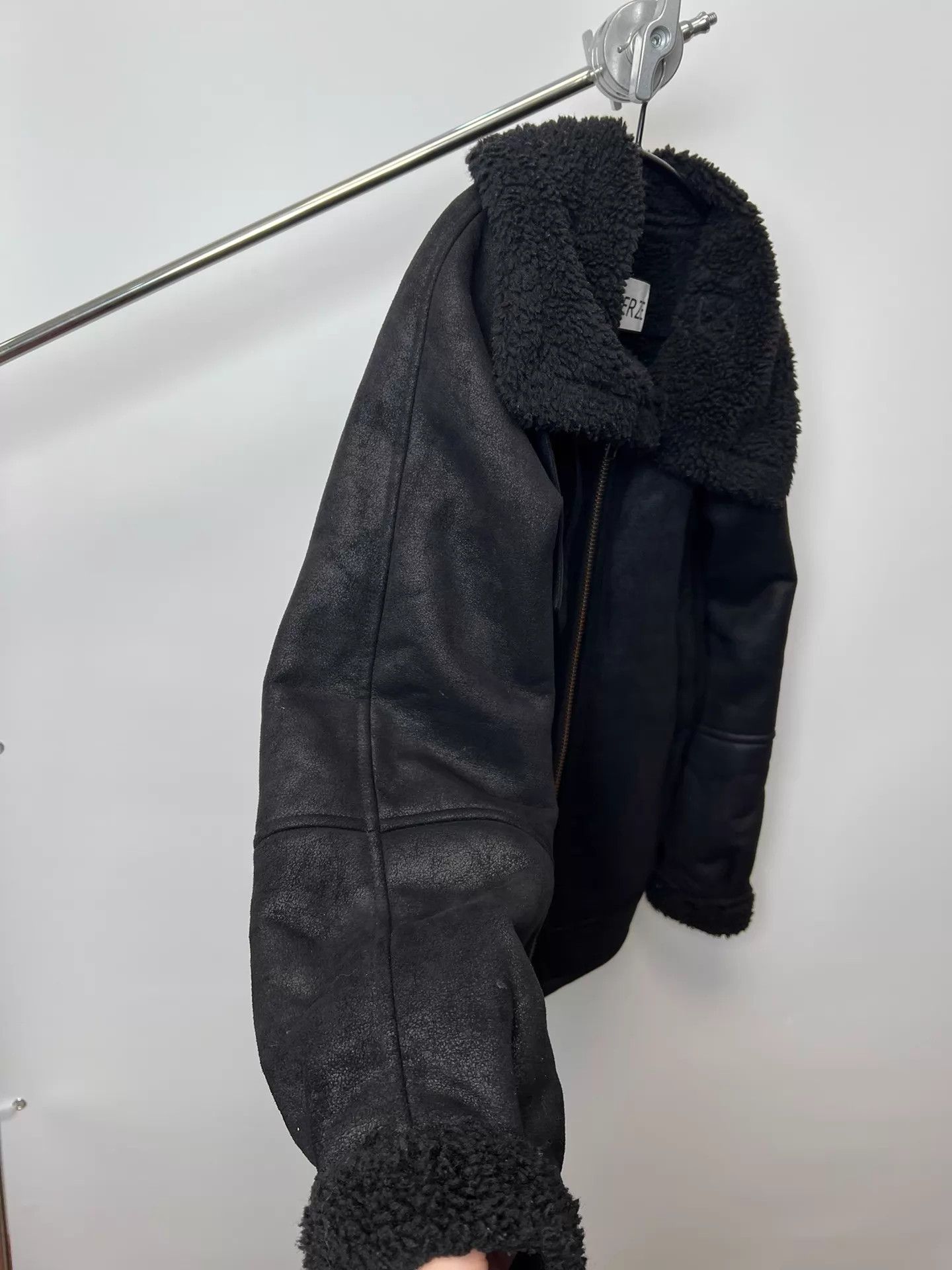 Other PERVERZE Stand Collar Suede Jacket Size US L / EU 52-54 / 3 - 6 Thumbnail