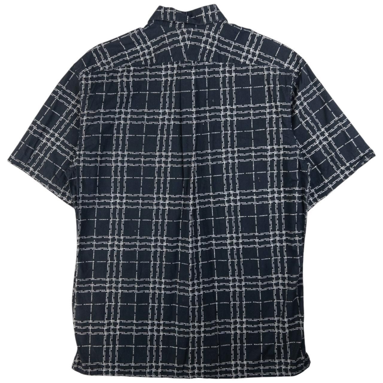 Burberry Burberry Nova Check Text Short Sleeve Button Up Shirt Size M Size US M / EU 48-50 / 2 - 2 Thumbnail