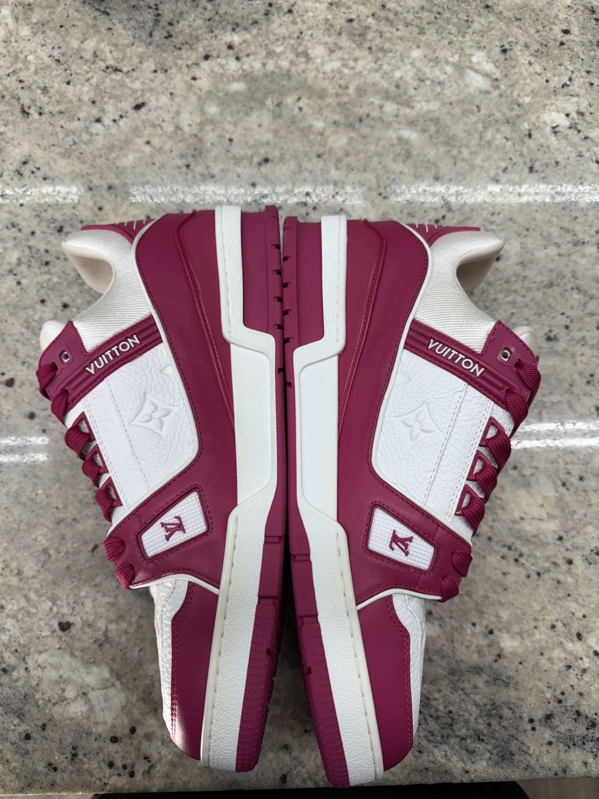 Louis Vuitton Louis Vuitton Pink Trainers Size US 9 / EU 42 - 3 Thumbnail