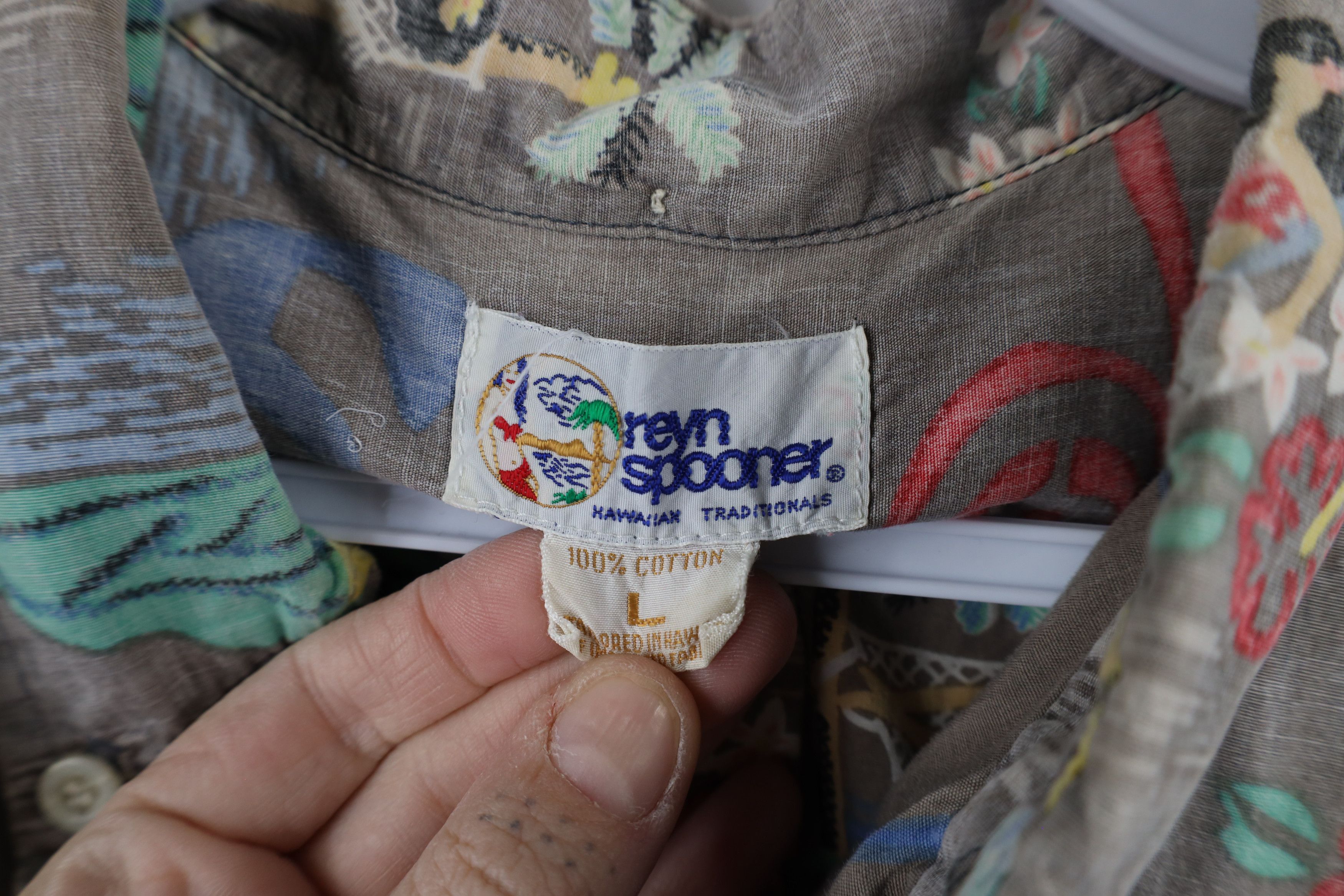 Reyn Spooner × Vintage Vintage 90s Reyn Spooner Hawaiian Button Down Shirt USA Size US L / EU 52-54 / 3 - 9 Thumbnail