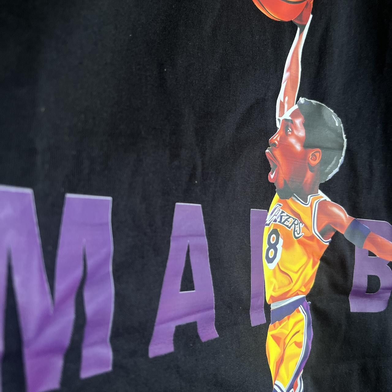 Other kobe bryant caricature t-shirt black mamba lakers tee xl Size US XL / EU 56 / 4 - 5 Thumbnail