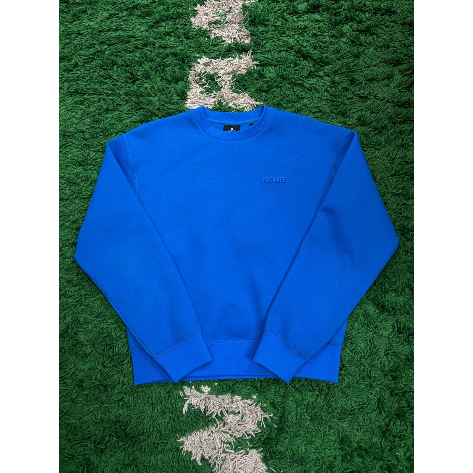 Mackage Crewneck Royal Blue Used Small