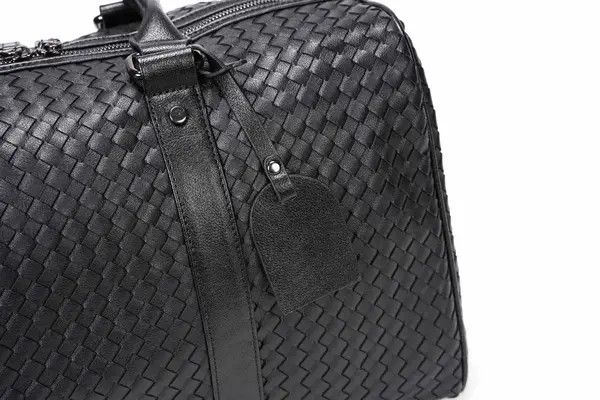 Japanese Brand Ishihara x Eri retro woven travel duffle bag pu leather Size ONE SIZE - 7 Thumbnail
