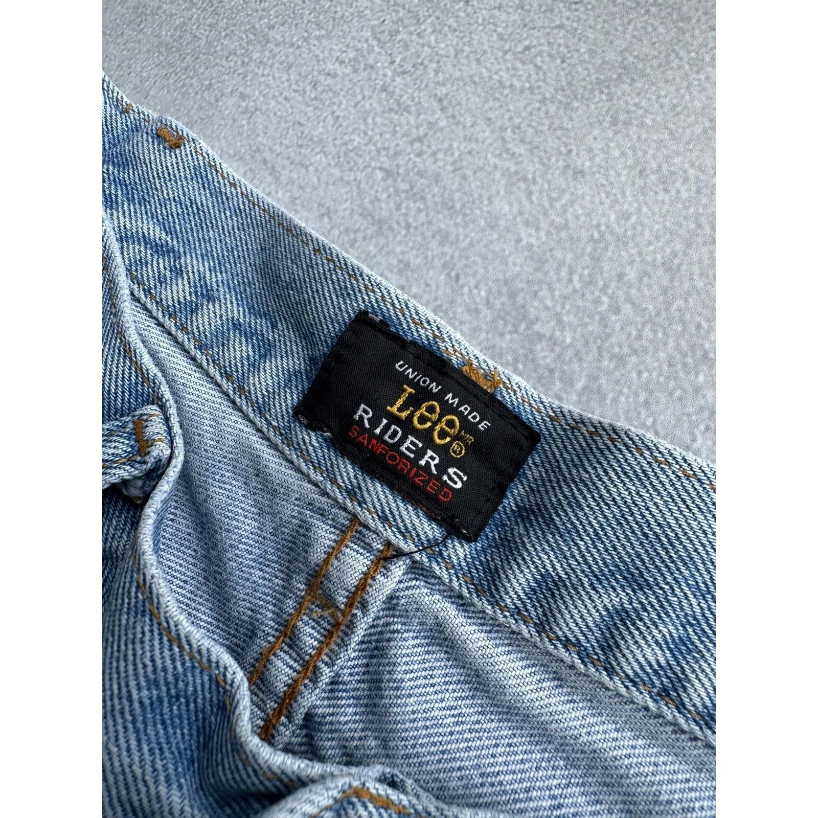Lee Vintage Lee Riders Sanforized Rare Baggy Jeans Sz 38 x 34 Size US 38 / EU 54 - 5 Thumbnail