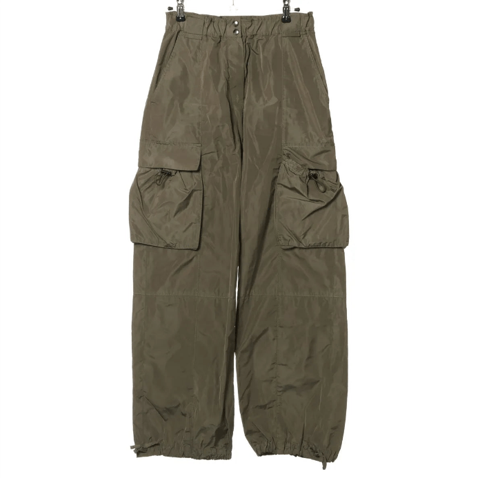 Brunello Cucinelli Polyester Cargo Pants Khaki Size 26" / US 2 / IT 38 - 1 Thumbnail