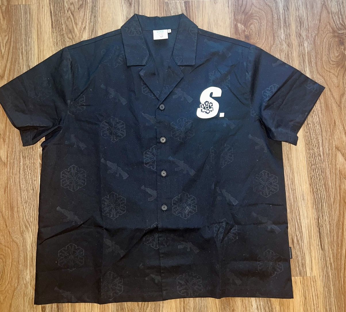 Designer × Japanese Brand SNOWDAY X STA button up Shirt large Size US L / EU 52-54 / 3 - 1 Thumbnail