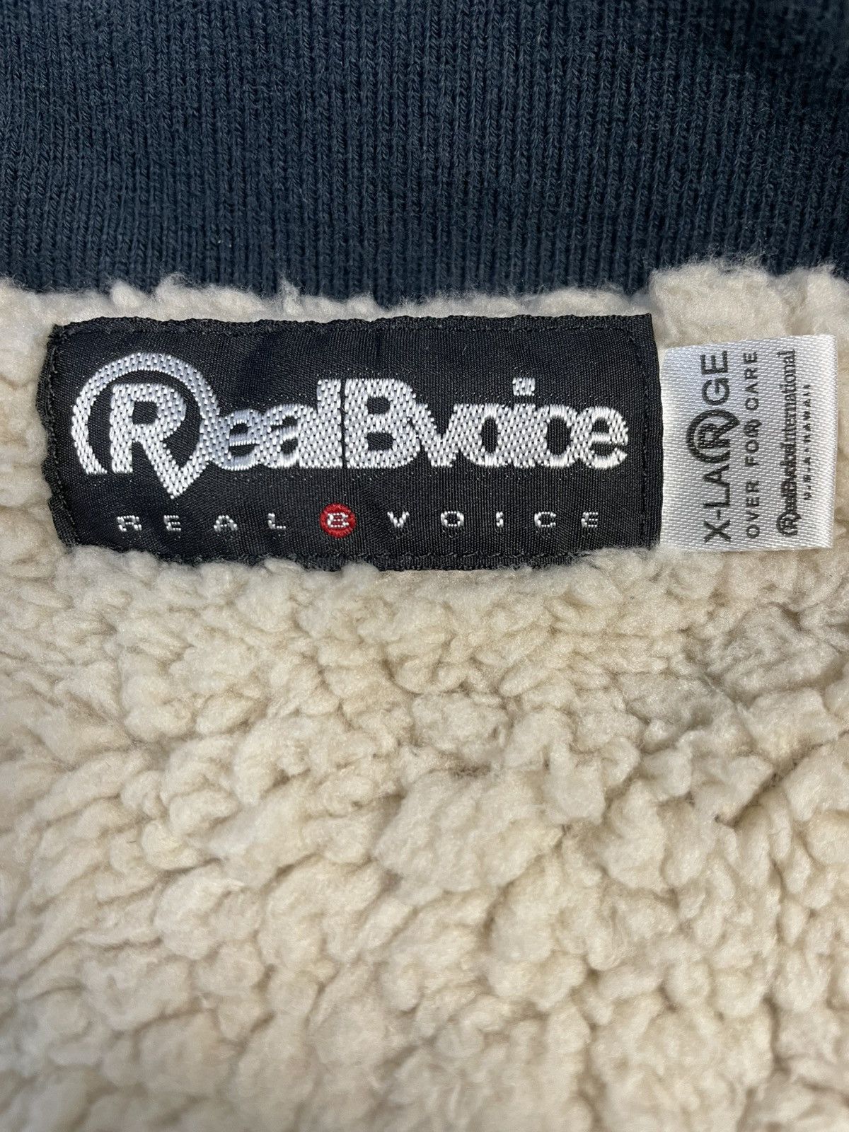 Japanese Brand Big Logo REALBVOICE RBV GUARD Coach Jacket Size US XL / EU 56 / 4 - 6 Thumbnail