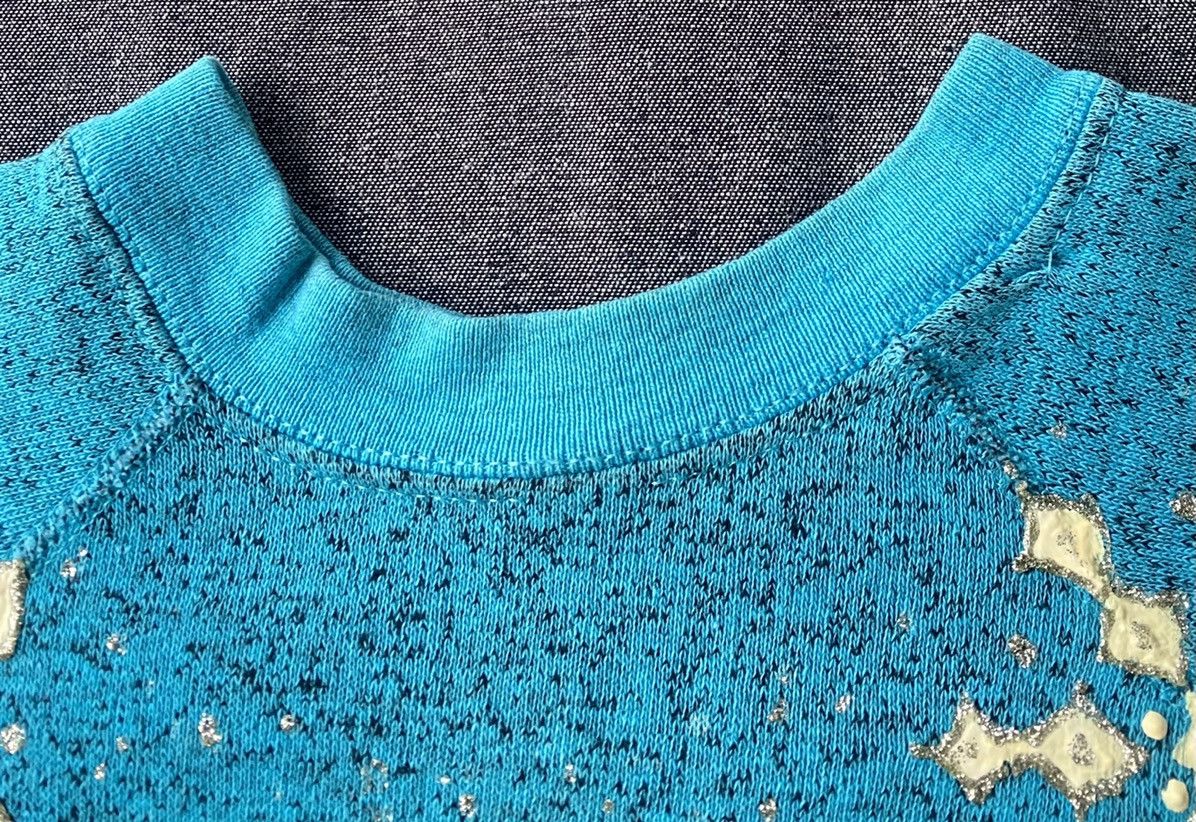 Tultex Vintage 80’s Snowflake Christmas Sweatshirt Women’s Small Size S / US 4 / IT 40 - 9 Thumbnail