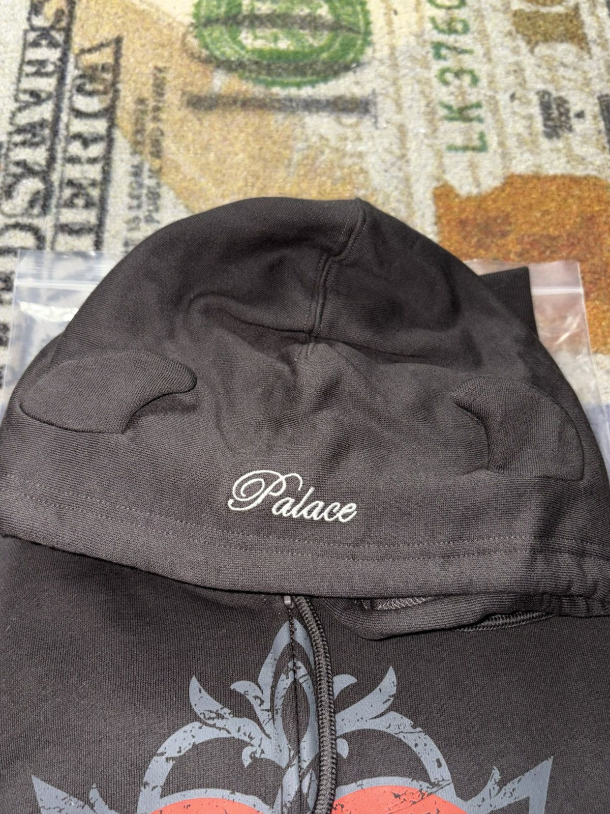 Palace Palace Tri Gram Horns Hoodie Black Size US L / EU 52-54 / 3 - 4 Thumbnail