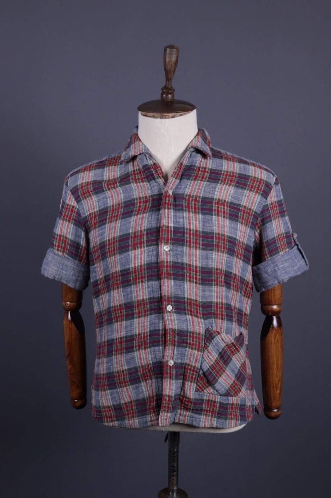 Edwin EDWIN Multicolor Check Button Down Flannel Shirt Size L Size US L / EU 52-54 / 3 - 1 Thumbnail
