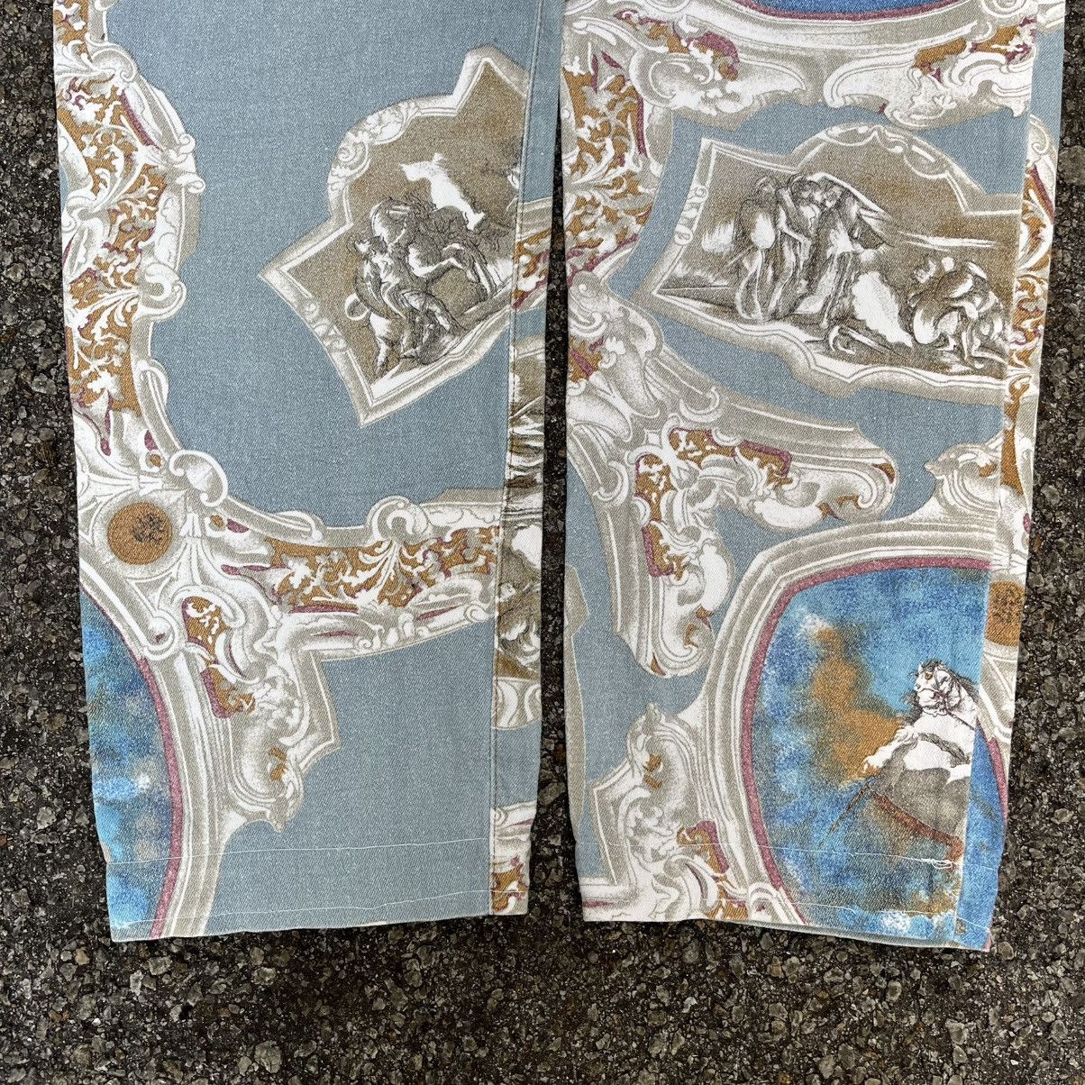 Vintage Rare Angelo Marani Graphic Pants Size US 29 - 10 Thumbnail