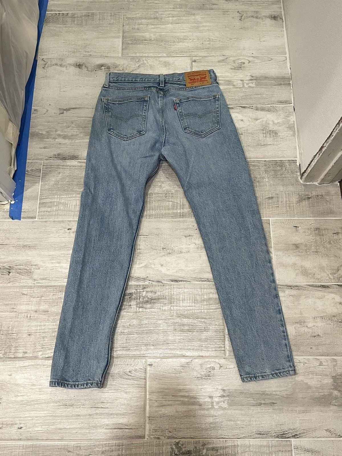 Levi's LEVIS 512 DENIM PANTS 29X30 Size US 29 - 2 Thumbnail