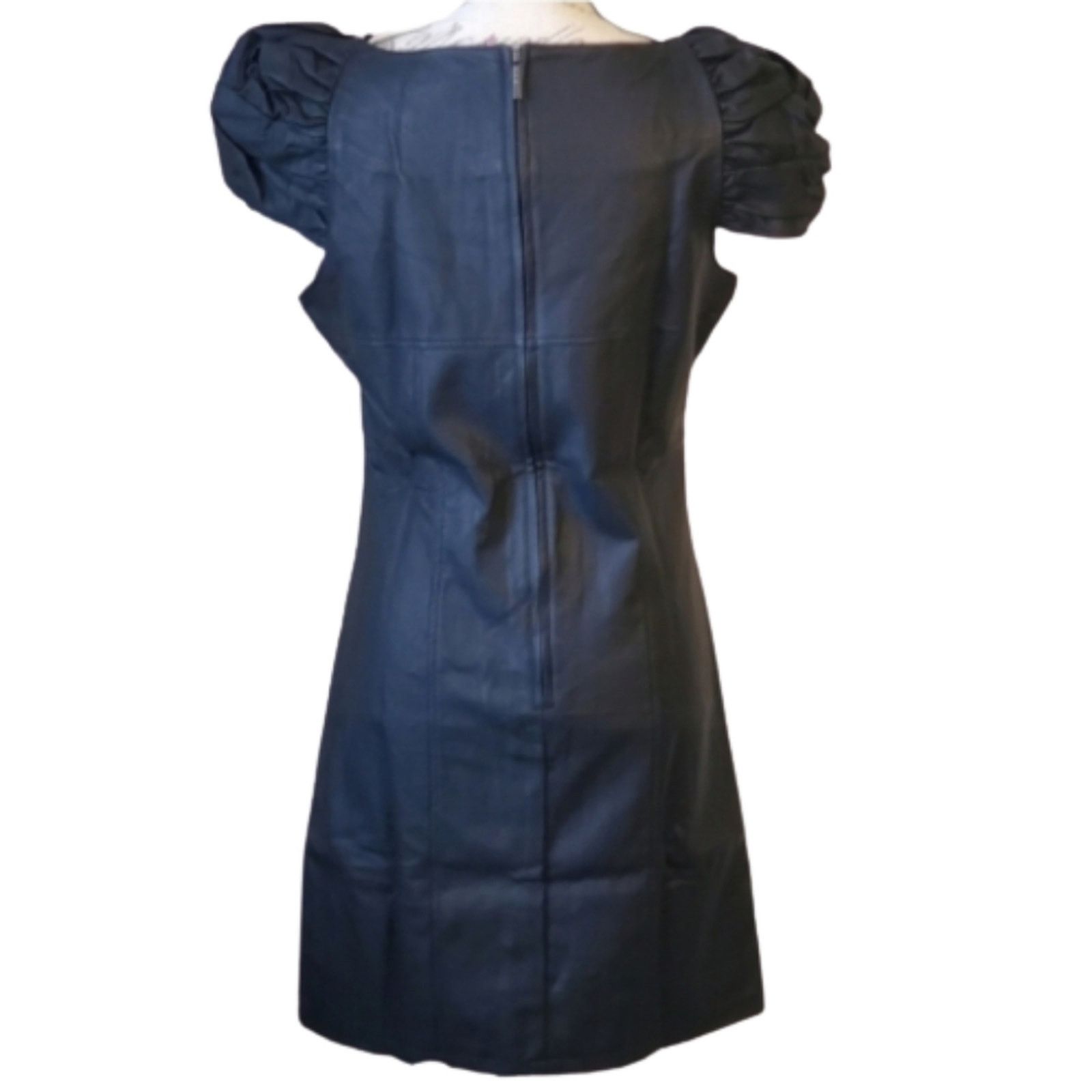 Rocawear LA BELLE ROC • VEGAN LEATHER COCKTAIL DRESS • Large NWT Size L / US 10 / IT 46 - 6 Thumbnail