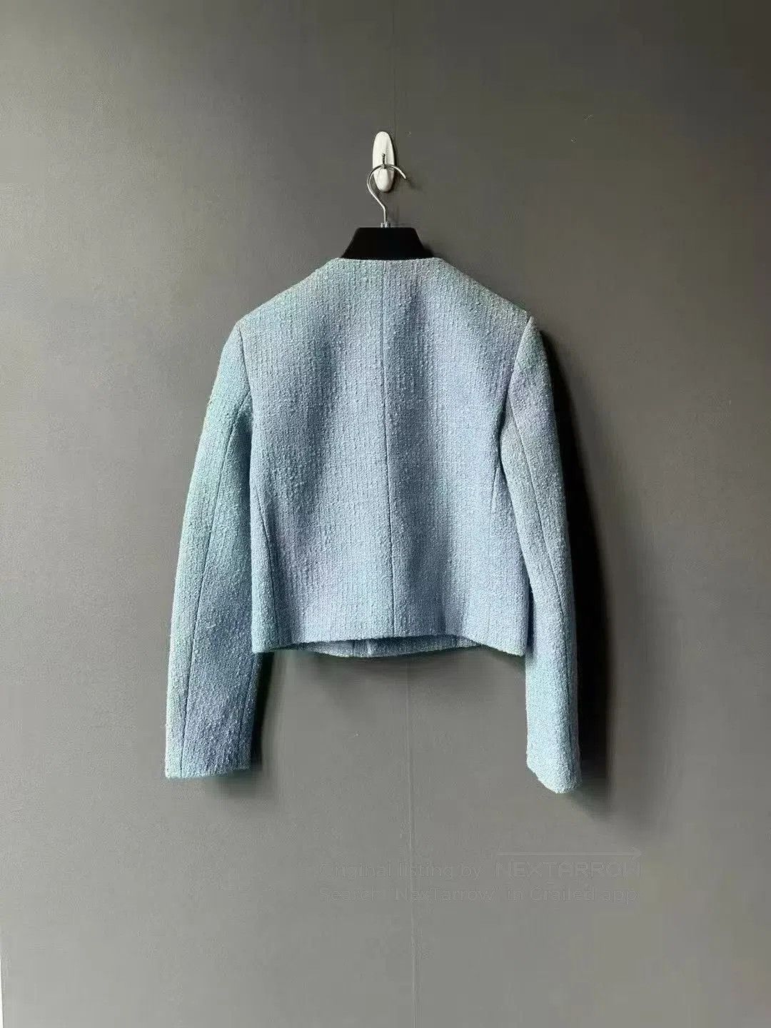Celine Celine Double-Breasted Tweed Coat. Size XS / US 0-2 / IT 36-38 - 2 Thumbnail