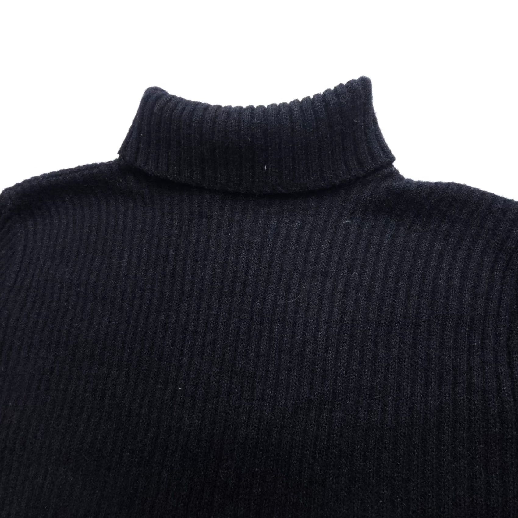 Vintage VINTAGE Joan Marie Cape Codder Sweater XS Turtleneck Wool Black Womens Pullover Knit Classic 50s Casual Womens Size XS / US 0-2 / IT 36-38 - 4 Thumbnail