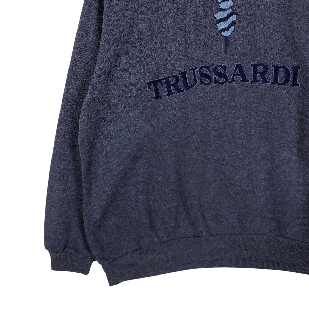 Designer × Trussardi × Vintage Vintage Trussardi Sweatshirt 90s Collection Designer Medium Size US M / EU 48-50 / 2 - 3 Thumbnail